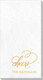 Refined Cheers Carte Embossed Guest Towels Image 2 of 5